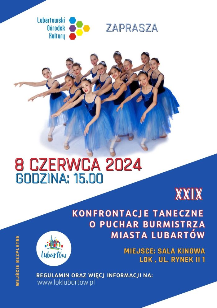 Miniaturka artykułu XXIX Konfrontacje Taneczne o Puchar Burmistrza Miasta Lubartów