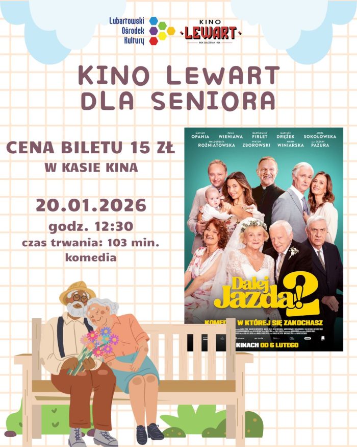 Miniaturka artykułu Seans dla seniorów: „Dalej Jazda 2”