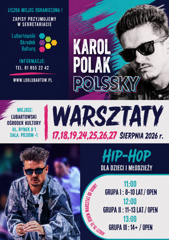 Miniaturka artykułu Wakacyjny HIP-HOP w LOK