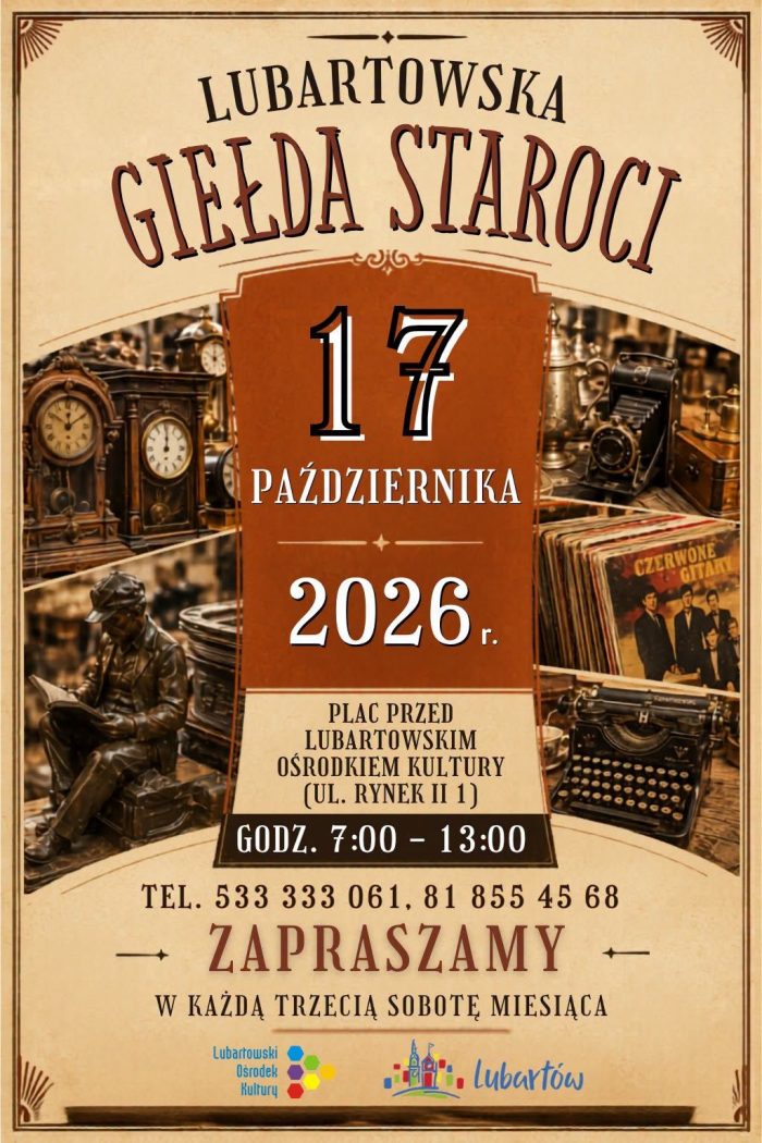 Miniaturka artykułu Lubartowska Giełda Staroci