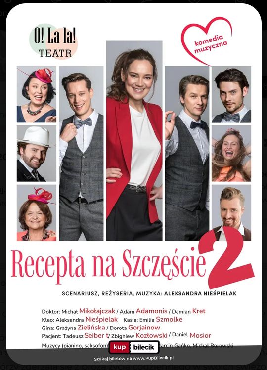 Miniaturka artykułu Zapraszamy na spektakl „Recepta na szczęście 2”